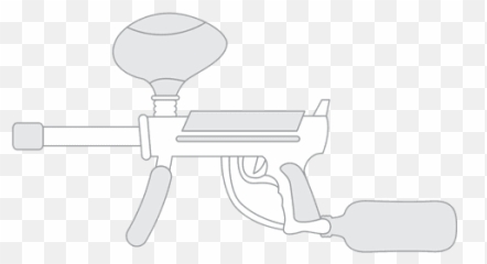 Gun Silhouette 02 - Transparent PNG u0026 SVG vector file Silhouette Paintball Png