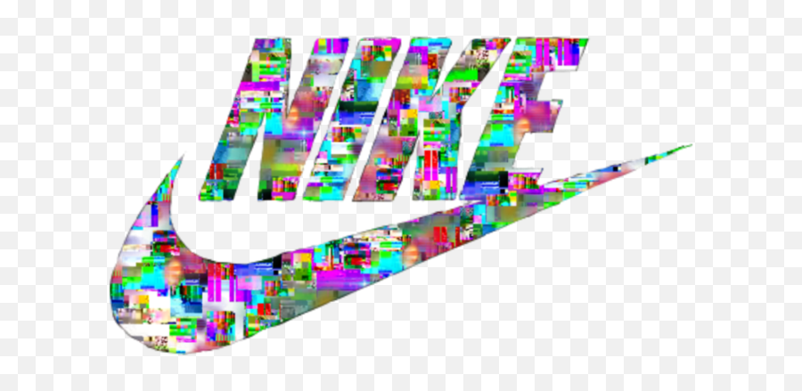 glitch nike logo