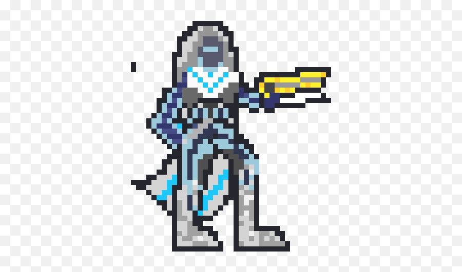 Destiny 2 Hunter Characters Pixel Art Maker - Destiny 2 Hunter Png Clipart,Destiny 2 Png