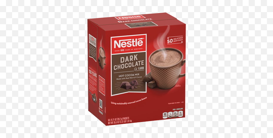 Dark Chocolate Flavor Hot Cocoa Mix - Nestle Hot Cocoa Mix Png,Hot Cocoa Png