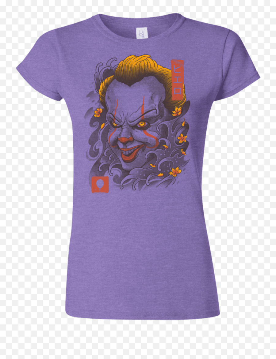 Download Shop Oni Clown Mask Junior Slimmer Fit T Shirt Png