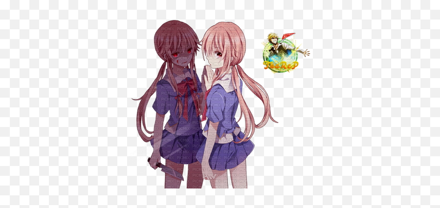 Yuno Gasai - Yandere Chan And Yuno Gasai Png,Yuno Gasai Png