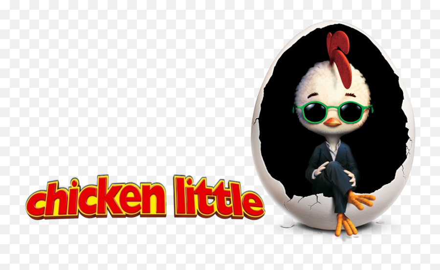 Chicken Little With Glasses Png