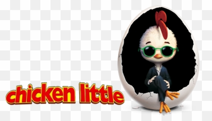Chicken Little With Glasses Png