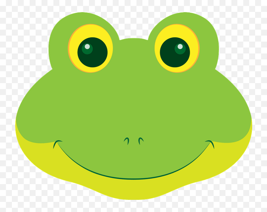 Frog Face Clipart Free Download Transparent Png Creazilla - Pond Frogs,Scared Eyes Png