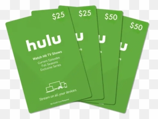 Hulu Gift Card 50 U2013 Giftcardsquare - Live png