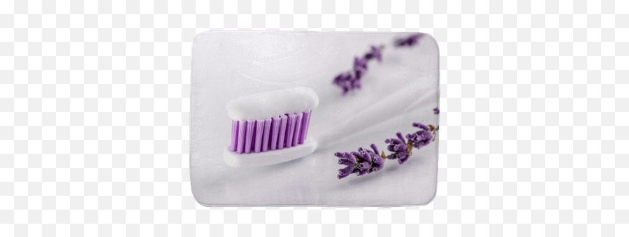 Sqweezed Toothpaste And Toothbrush With Lavander - We Live To Change Household Supply Png,Toothbrush Transparent Background