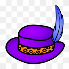 Pimp Hat Pimps Gangster - Clipart Transparent Background png