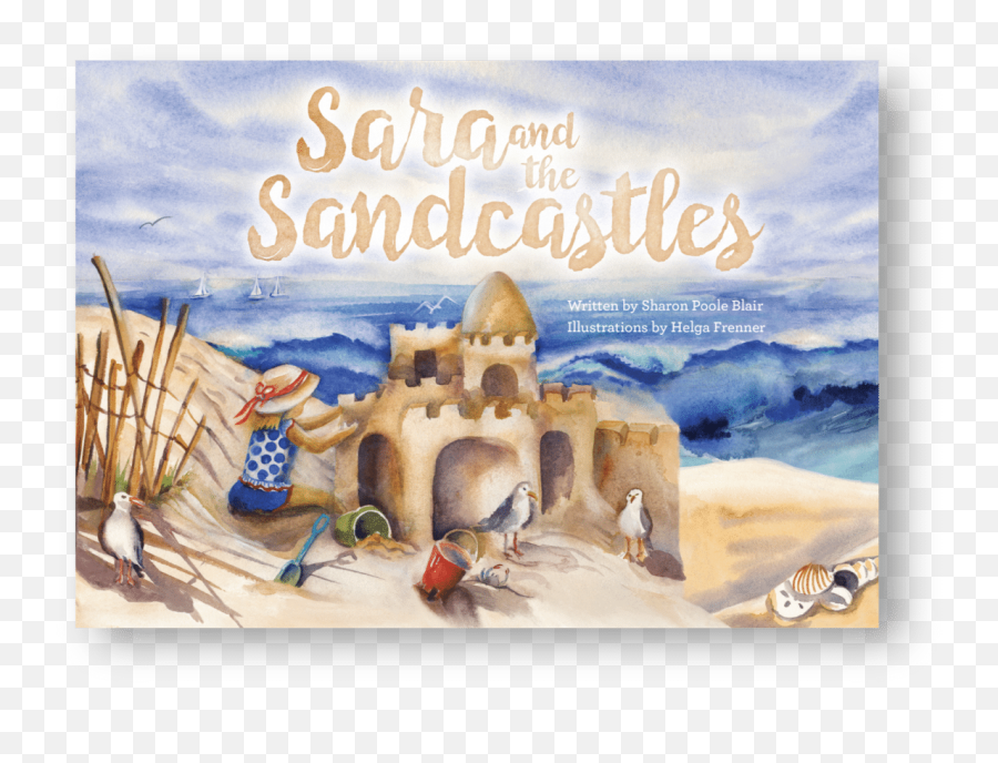 Sara And The Sandcastles - Christmas Card Png,Sandcastle Png