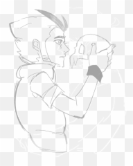 Download Mysterious Drawing Creepy Png - Fictional Character