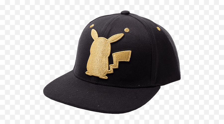 Pokemon - Gold Pikachu Cap Baseball Cap Png,Pikachu Logo