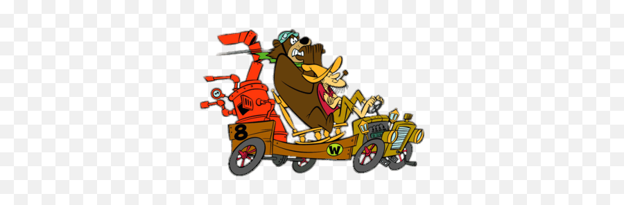 Lazy Luke And Blubber Bear In The - Wacky Races Png,Lazy Png