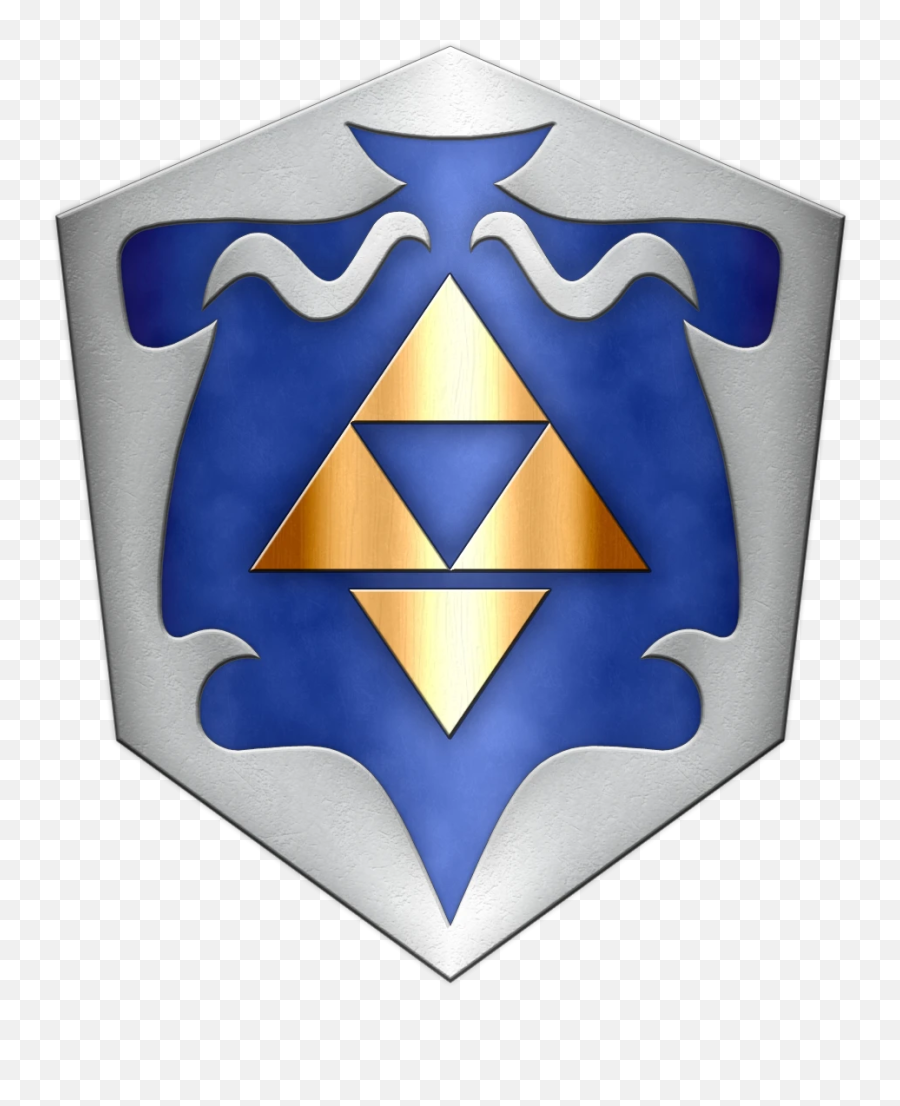 Zelda 64 - Styled Hylian Shield The Legend Of Zelda Breath Zelda Botw Oot Shield Png,The Legend Of Zelda Logo
