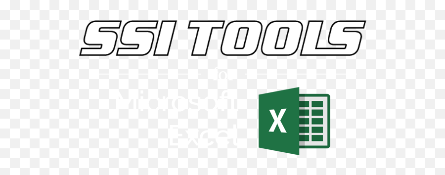 Ssi Tools For Microsoft Excel Ssitoolscom - Vertical Png,Microsoft Excel Logo