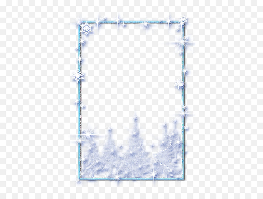 Ice Border Png Transparent Free For Download - Marcos De Hielo Png,Snowflake Border Png Transparent