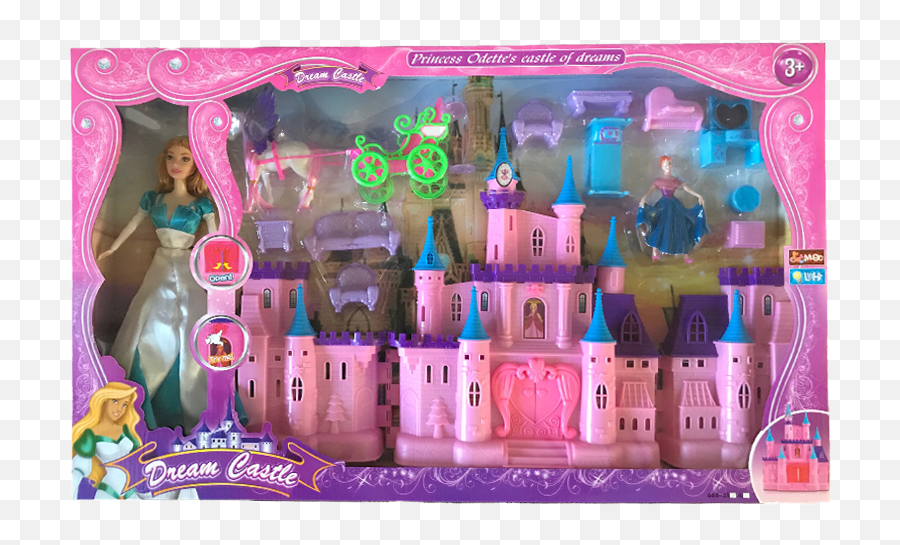 Castle Toy With Swan Princess Odette - Building Sets Png,Princess Castle Png