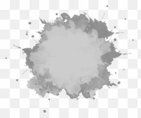 Grey White Paint Splash Sticker By H Ryder - Dot Png,Paint Splash Transparent