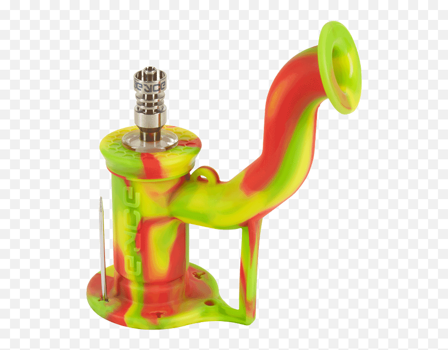 Eyce Rig 2 - Silicone Rig Portable Silicone Rig Eyce Molds Silicone Rigs For Dabs Png,Transparent Dab