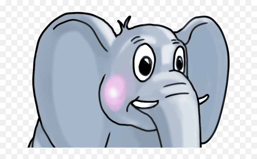 Elephant Head Clipart - Imagenes De Elefante Para Niños Png,Elephant Head Png