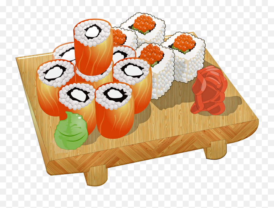 Japanese Food Sushi - California Roll Png,Japanese Food Icon