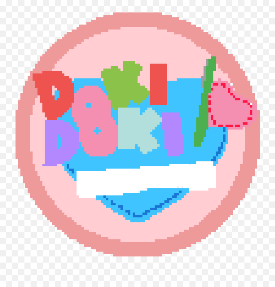 Pixilart - Doki Doki Literature Club By Dylan123 No Sign Pixel Art Png,Doki Doki Literature Club Logo Png