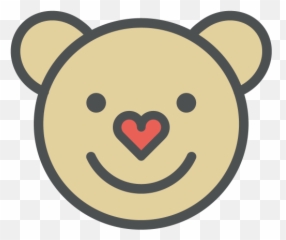 Love Bear Free Icon Of Flat Line Valentine Icons - Bär png