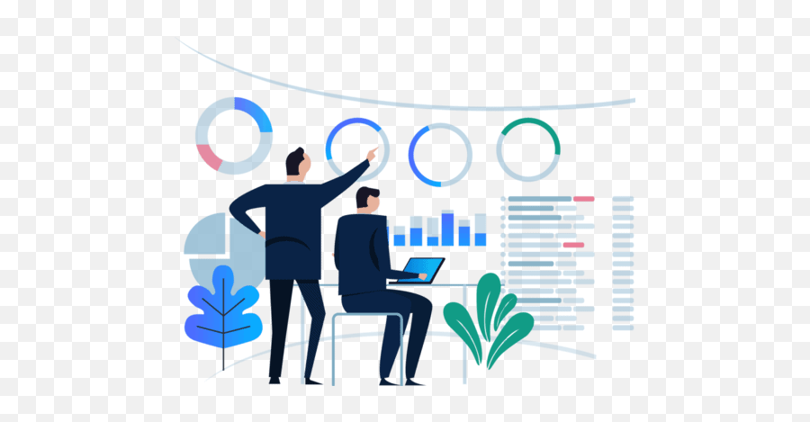 Kpi Dashboards And Cloud Analytics For Dynamics Gp Great - Reporting Software Illustration Png,Kpi Dashboard Icon