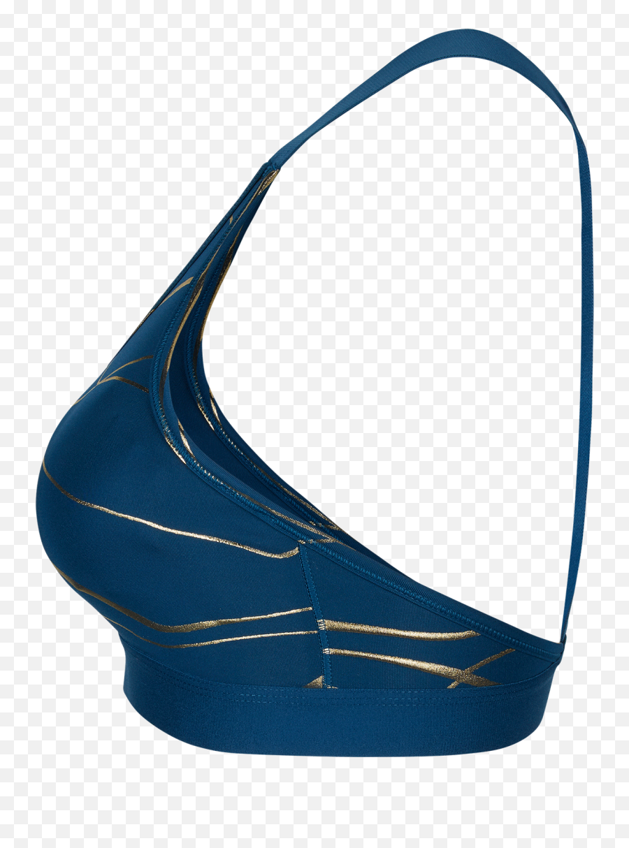 Womenu0027s Nike Swoosh Icon Clash Metallic Bra - Valerian Blue For Women Png,Icon Clash Shorts