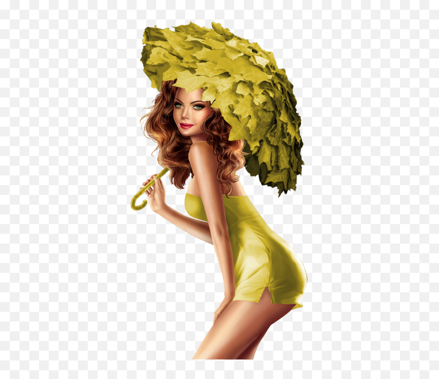 Png Yellow Fairy Tubes Image - Tube Png Automne Daim,Tubes Png