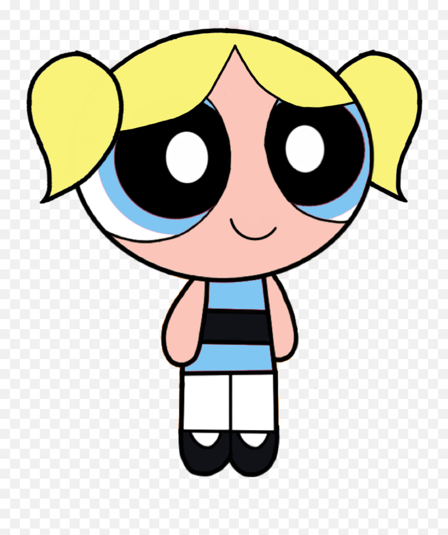 Bubbles Powerpuff Girl Standing Png Image - Çizgi Film Karakterleri ...