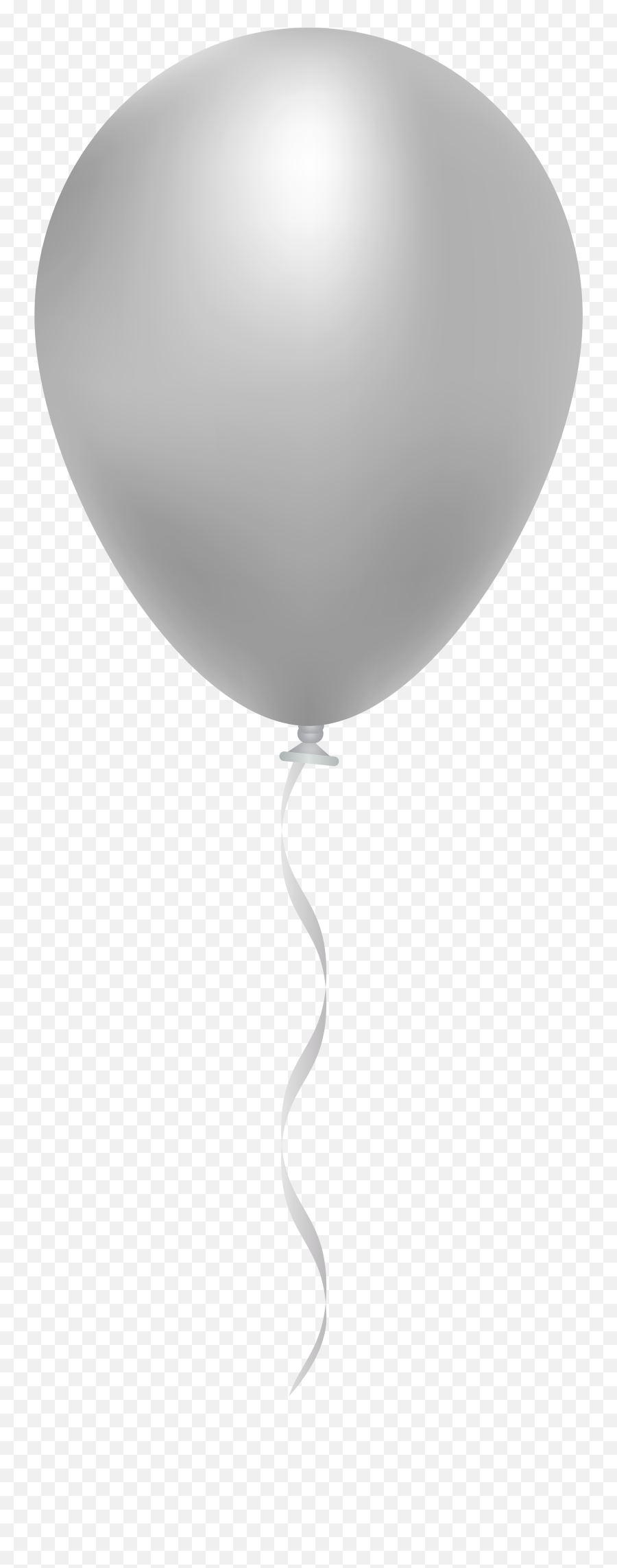 White Balloon Png Picture 412342 - Silver Or White Balloon Png,Real Balloons Png