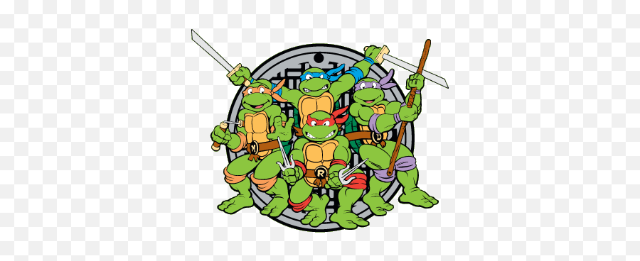 Teenage Mutant Ninja Turtles - Teenage Mutant Ninja Turtles Cartoon Png,Ninja Turtle Logo