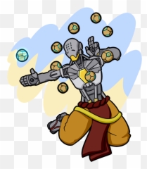 Cartoons Thread - Zenyatta Clip Art Png,Zenyatta Png