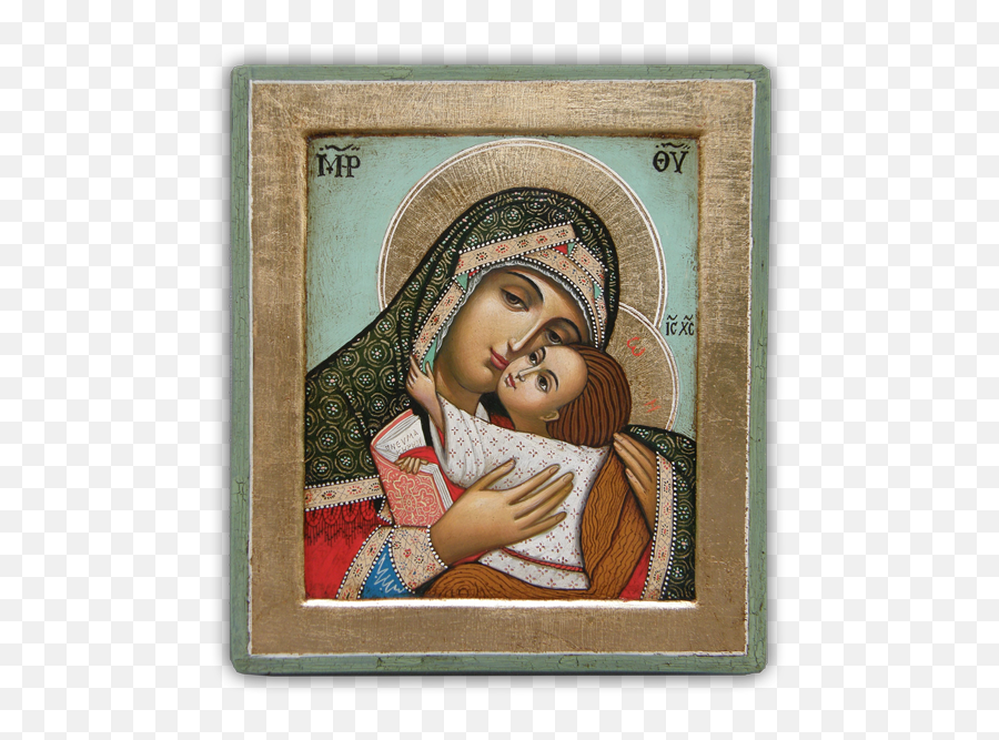 Hand - Painted Orthodox Icons By Zefir Kukushev Picture Frame Png,Russian Virgin Mary Icon