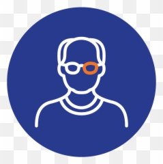 Prefinishing Next Door And Window - Number 1 Blue Icon png