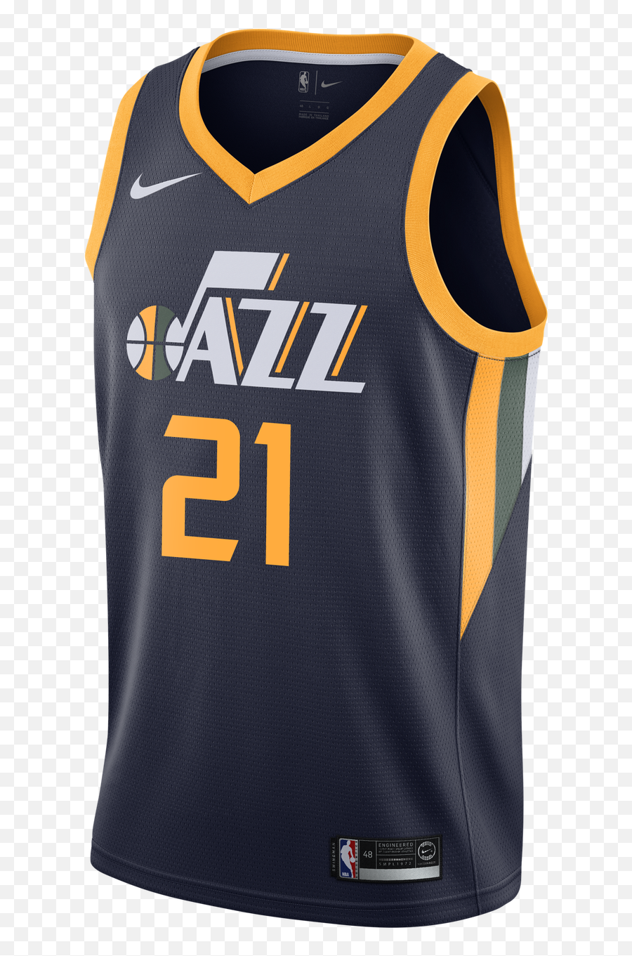 Icon Swingman Custom Jersey - Navy Primary Nike Rudy Gobert Jersey Png,Icon Golf Cart Review