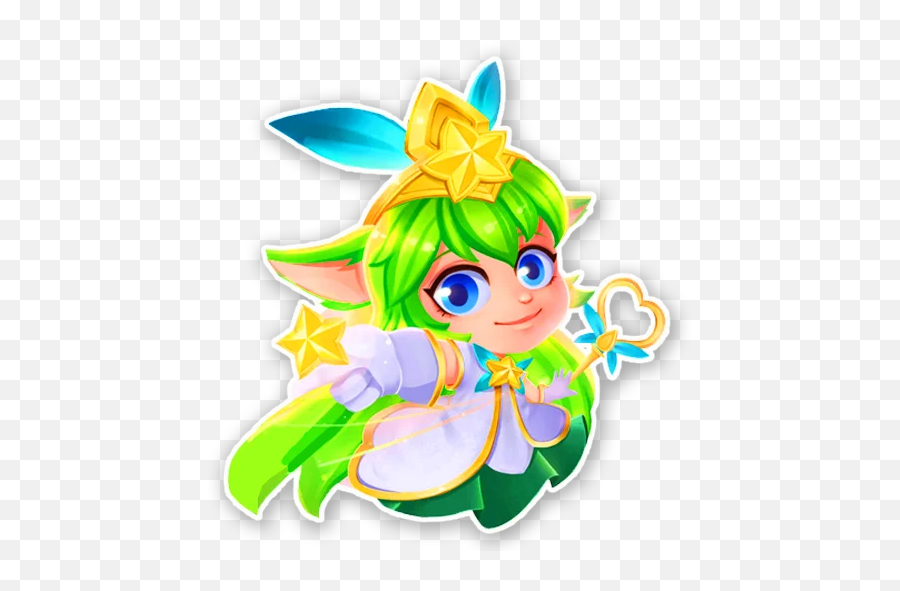 Lulu - League Of Legends Telegram Stickers Fictional Character Png,Poppy Icon Lol