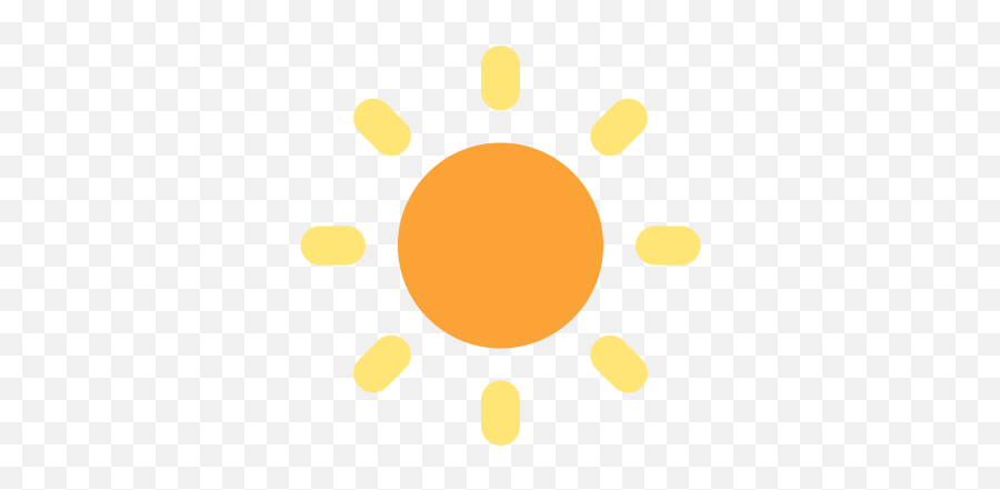 Sun - Free Weather Icons Weather Icons Png,Mostly Sunny Weather Icon