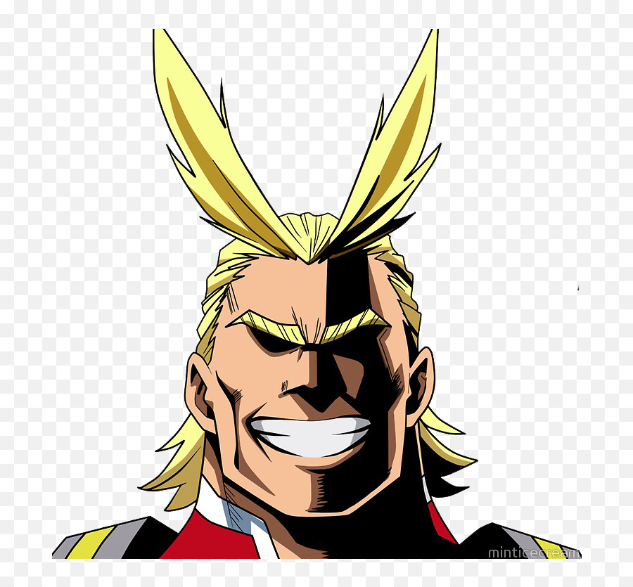Allmight - All Might Face Png,All Might Png