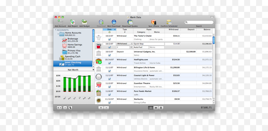 Igg Software Ibank 4 By 001055 - Ibank For Mac Png,Lacie 2big Thunderbolt Icon