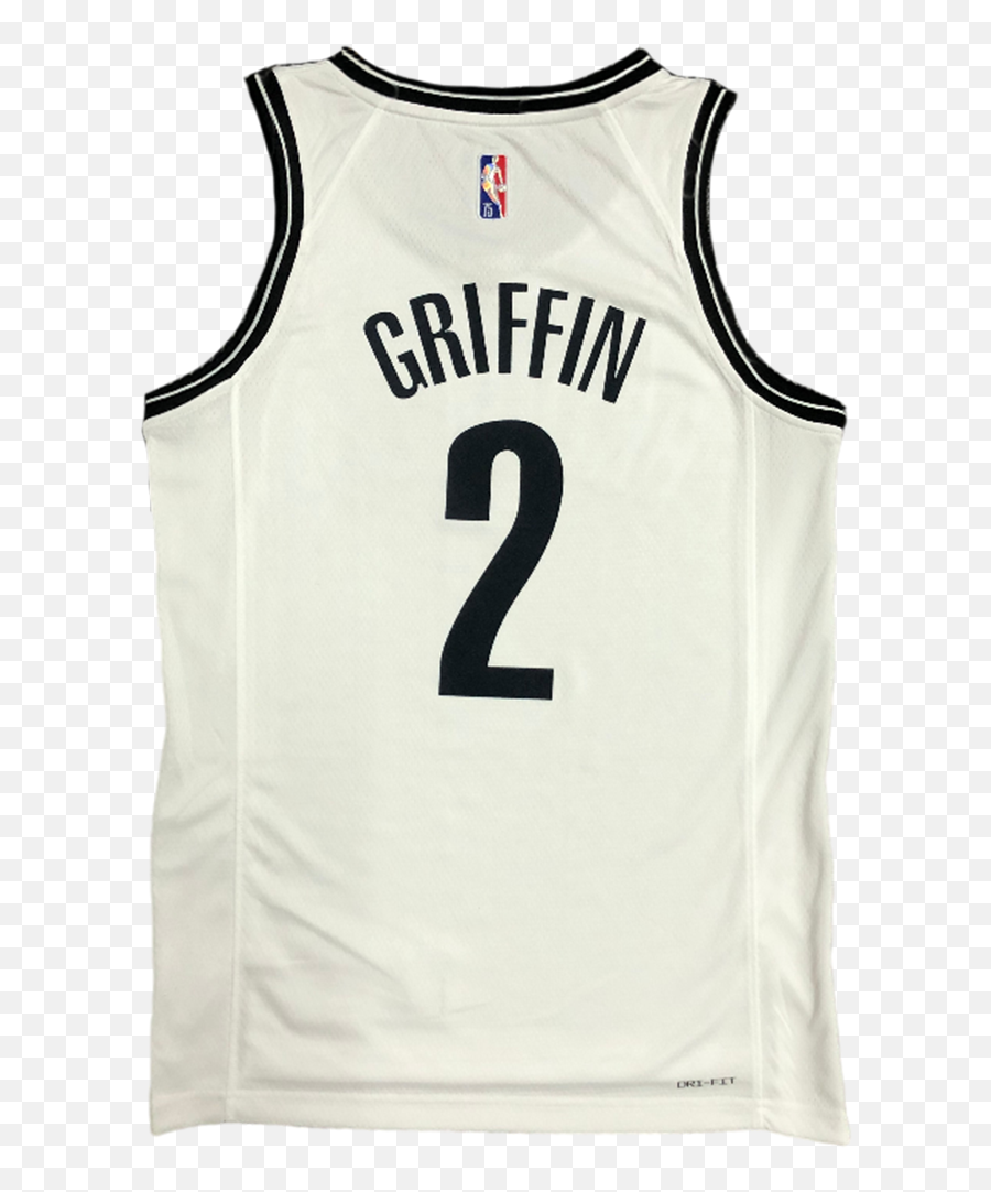 Brooklyn Nets Blake Griffin 2 Nike White 2021 Diamond Swingman Nba Jersey - Icon Edition Brooklyn Nets Sleeveless Png,Icon Replica