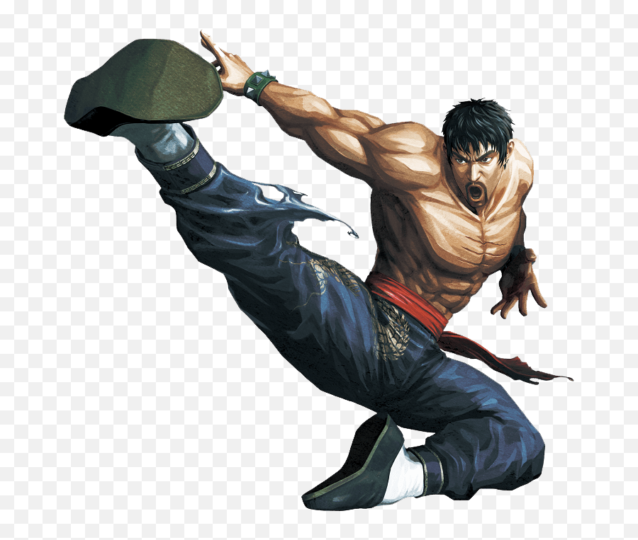 Street Fighter Jump Attack Transparent - Law Street Fighter X Tekken Png,Fighter Png