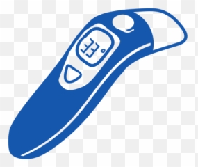 Nurse Equipment Infrared Thermometer Transparent Png U0026 Svg - Portable