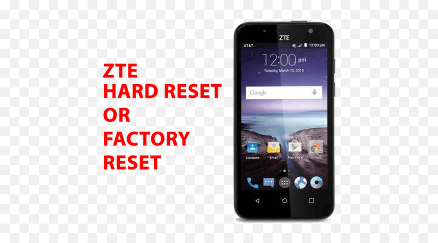Zte Android Hard Reset - Zte Android Factory Reset Recovery Png,Alcotel One Touch Icon