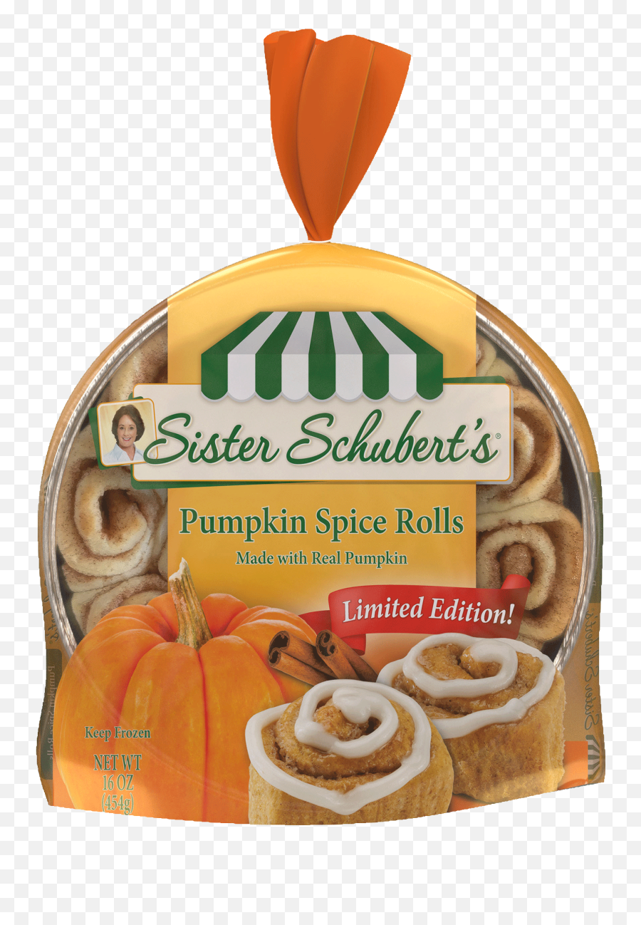 Sister Schubertu2019s Pumpkin Spice Rolls - Sister Schubert Sausage Wrap Rolls Png,Pumpkin Spice Png