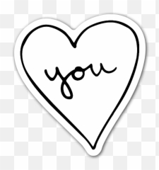 Download Hd Hand Drawn Heart So Simple But Nice For A - Love png