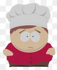 Cartoon Chef Hat Png - Eric Cartman Transparent Cartoon South Park Cartman With Glasses,Chef Hat Png