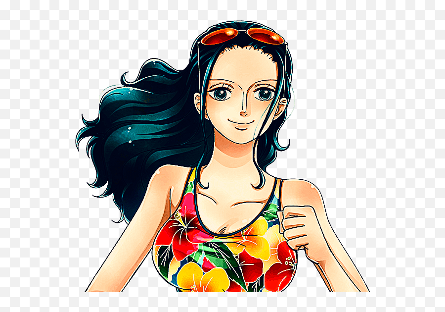 Download Hd Nico Robin - Robin One Piece Characters Png,Robin Png