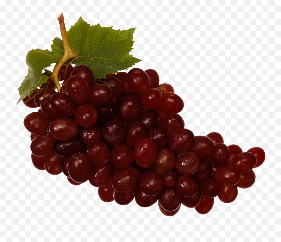 Grapes Clipart With Clear - Red Grapes Png,Fruit Transparent Background