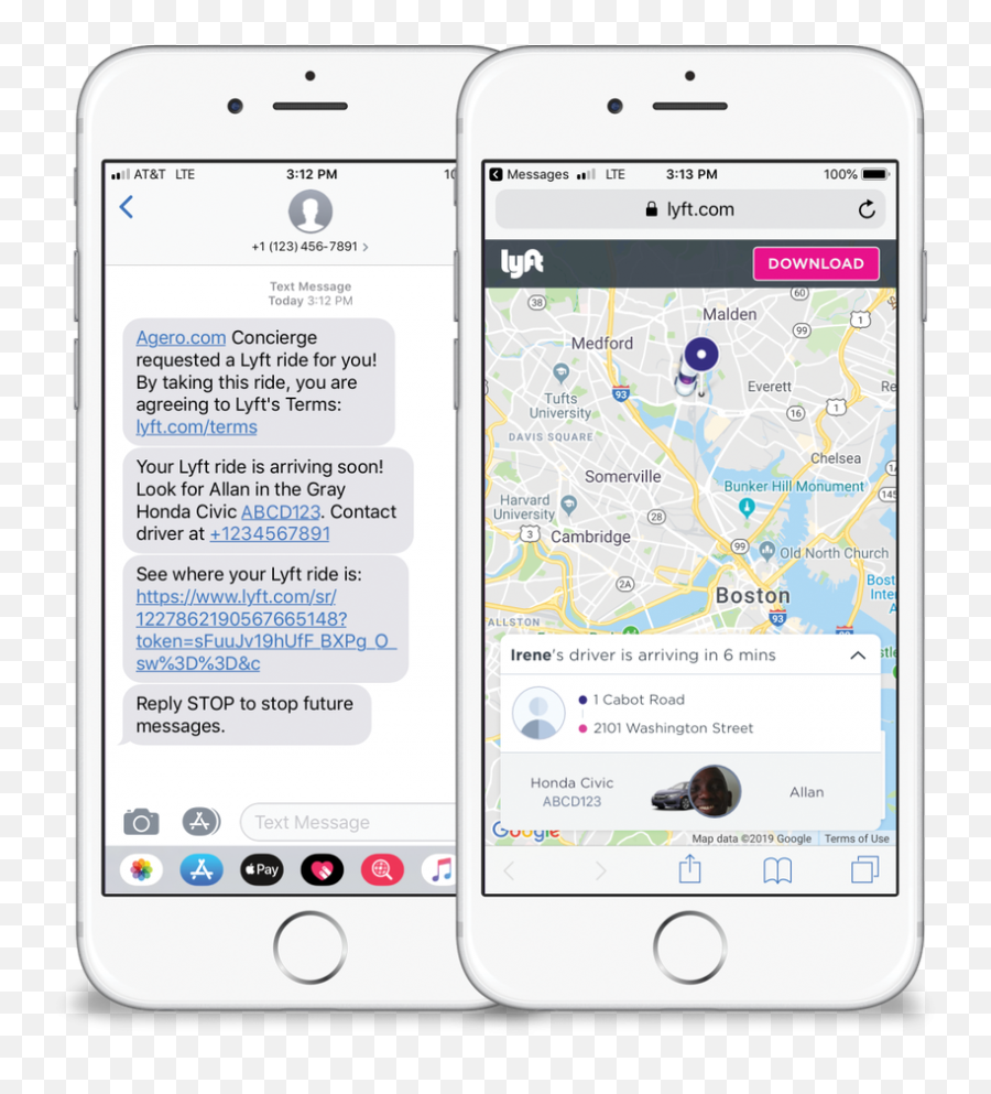 Take A Lyft With Your Tow Free Rides For The Roadside - Iphone Png,Lyft Png